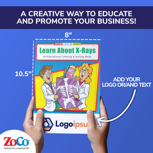 ZoCo - Learn About X-Rays - Coloring & Activity Books