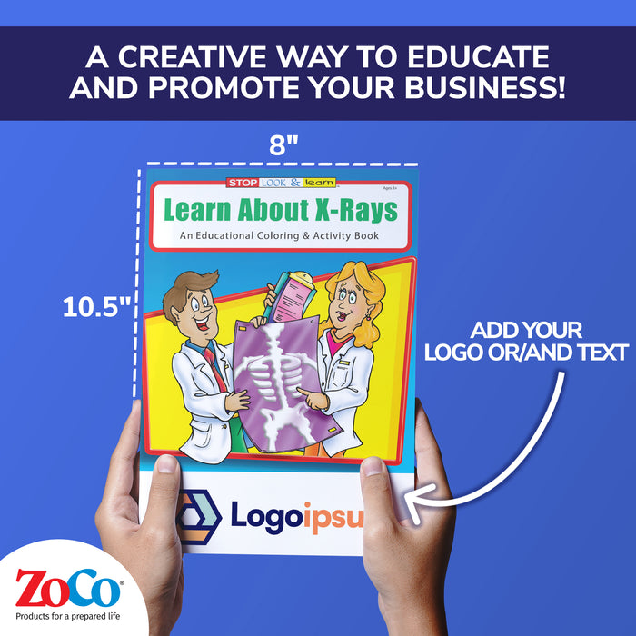 ZoCo - Learn About X-Rays - Coloring & Activity Books