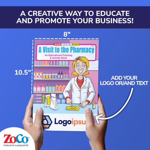 ZoCo - A Visit to The Pharmacy - Coloring & Activity Books