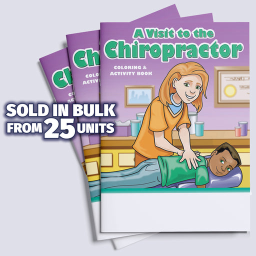 ZoCo - A Visit to The Chiropractor Kid's Coloring & Activity Books