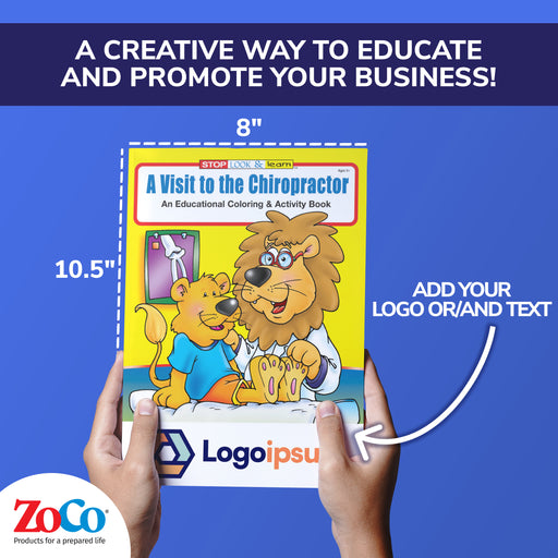 ZoCo - A Visit to The Chiropractor - Coloring & Activity Books