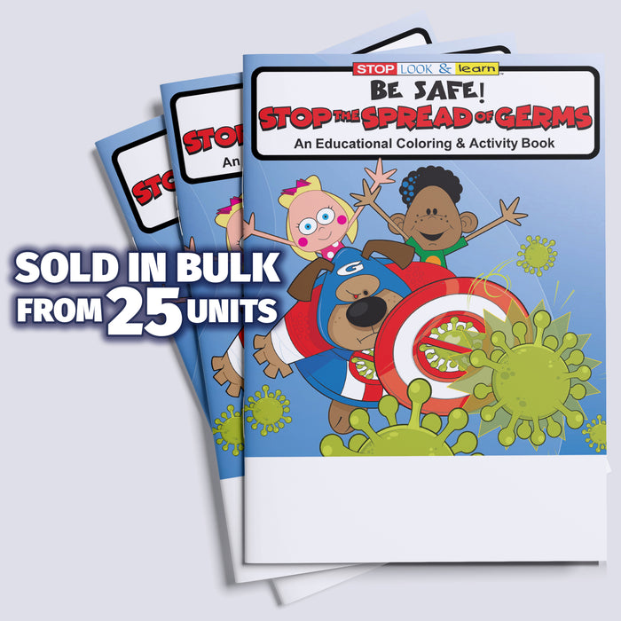 ZoCo - Stop the Spread of Germs - Coloring & Activity Books