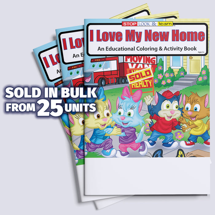 ZoCo - I Love My New Home - Coloring & Activity Books