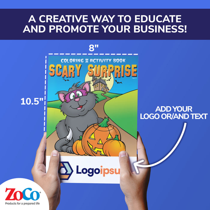 ZoCo - Scary Surprise - Halloween Coloring & Activity Books