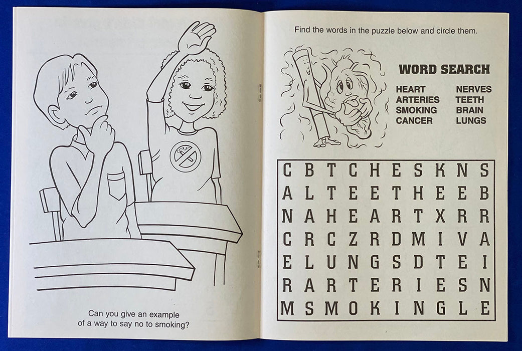 ZoCo - Say No to Smoking - Coloring & Activity Books