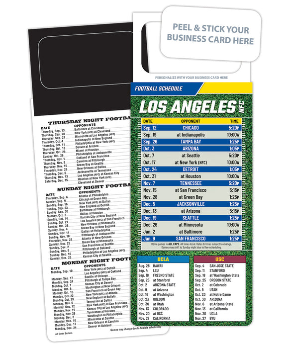 LOS ANGELES - NFC 2022 Sports Schedule Promotional Magnets — ZoCo Products