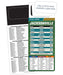 2023 Pro Football Sports Schedule Magnets (JACKSONVILLE) - 100 Count - Your Business Card Sticks on Top
