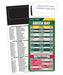 2023 Pro Football Sports Schedule Magnets (GREEN BAY) - 100 Count - Your Business Card Sticks on Top