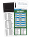 2023 Pro Football Sports Schedule Magnets (DETROIT) - 100 Count - Your Business Card Sticks on Top