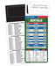 2023 Pro Football Sports Schedule Magnets (BUFFALO) - 100 Count - Your Business Card Sticks on Top