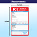 ZoCo - ICE - In Case of Emergency Custom Fridge Magnet by Safety Magnets