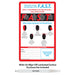 FAST Stroke Signs - Laminated Card w/ Magnet & Marker by Safety Magnets / ZoCo Products