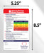 Managing Blood Pressure Laminated Card w/ Magnet & Marker - 5.25x8.5 (Min Qty 100) - FREE Customization