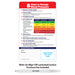 Managing Blood Pressure Laminated Card w/ Magnet & Marker - 5.25x8.5 (Min Qty 100) - FREE Customization