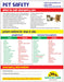 Pet Safety - Quick Reference Card - Add Your Imprint - By Safety Magnets