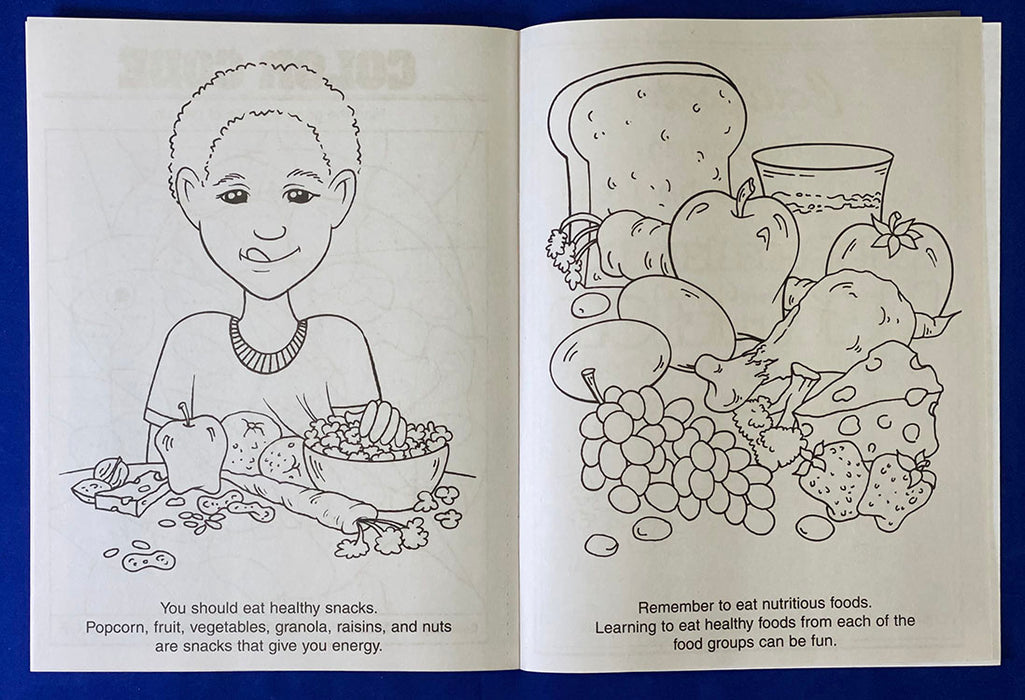 ZoCo - Let's Practice Good Nutrition - Coloring & Activity Books