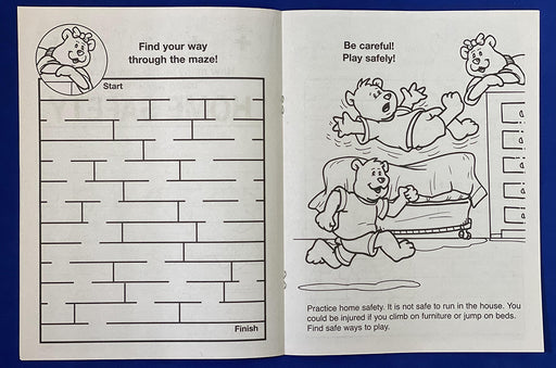 ZoCo - Home Safety - Coloring & Activity Books