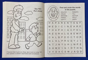 Drug prevention coloring book inside pages for kids