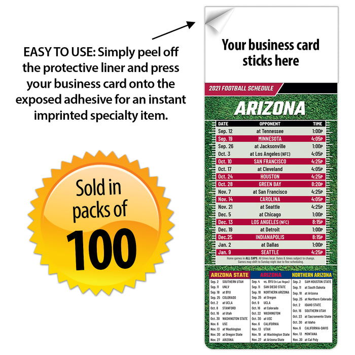 2023 Pro Football Sports Schedule Magnets