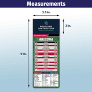 ZoCo Products - Pro Football Sports Schedule Magnets - Add Your Business Card