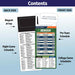 ZoCo - Pro Football Sports Schedule Magnets (DENVER) - 100 Count - Your Business Card Sticks on Top