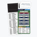ZoCo - Pro Football Sports Schedule Magnets (TENNESSEE) - 100 Count - Your Business Card Sticks on Top