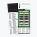 ZoCo - Pro Football Sports Schedule Magnets (PITTSBURGH) - 100 Count - Your Business Card Sticks on Top