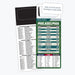 ZoCo - Pro Football Sports Schedule Magnets (PHILADELPHIA) - 100 Count - Your Business Card Sticks on Top"