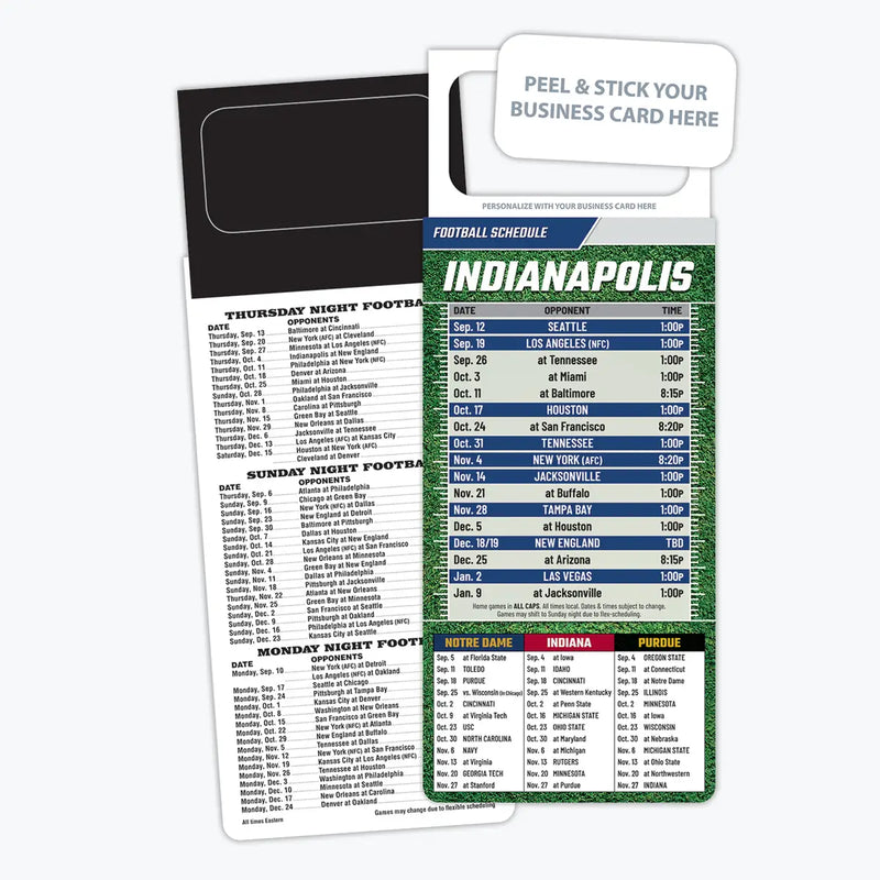 {"media":[{"id":"gid://shopify/MediaImage/28662088466485","alt":"ZoCo - Pro Football Sports Schedule Magnets (INDIANAPOLIS) - 100 Count - Your Business Card Sticks on Top","type":"IMAGE","src":"https://cdn.shopify.com/s/files/1/0022/8284/8320/files/470133_0018_indianapolis_24x24@3x.jpg?v=1746615098","altText":"ZoCo - Pro Football Sports Schedule Magnets (INDIANAPOLIS) - 100 Count - Your Business Card Sticks on Top"},{"id":"gid://shopify/MediaImage/28347453866037","alt":"ZoCo - Pro Football Sports Schedule M