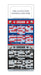 Pro Baseball Sports Schedule Magnets - CHICAGO ALC & NLC - 100 Count - Your Business Card Sticks on Top - ZoCo Products