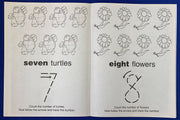 Fun With Numbers coloring book inside pages for kids