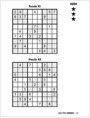 ZoCo - Large Print Sudoku Puzzle Books