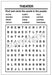 Kids Word Search Mini Activity Pads in Bulk (50 Pack)