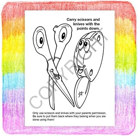 Home Safety - Bulk Coloring & Activity Books (250+) - Add Your Imprint