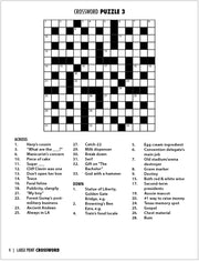 ZoCo Products - Large Print Crossword Puzzle Books in Bulk