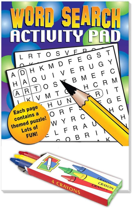ZoCo - Word Search - Kid's Mini Activity Pads