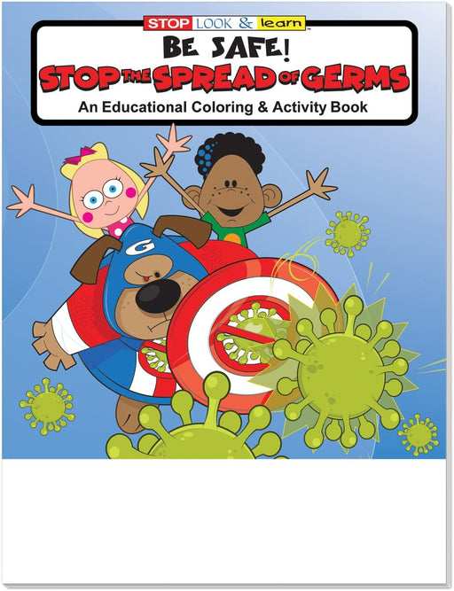 Stop the Spread of Germs - Coloring & Activity Books in Bulk
