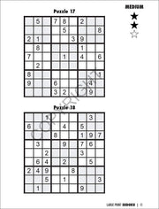 Bulk Large Print Sudoku Puzzle Books