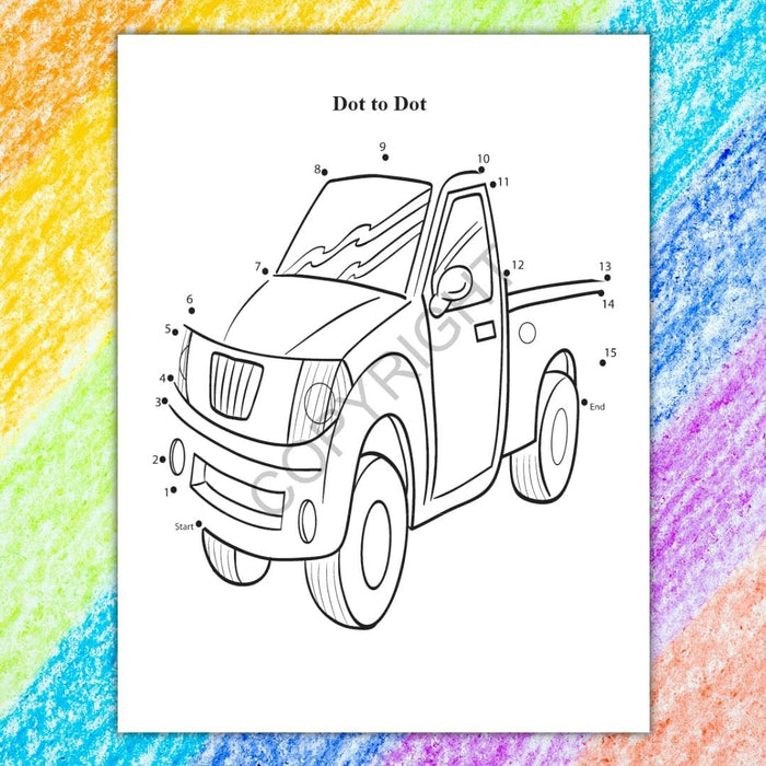 Our New Car Coloring & Activity Books in Bulk