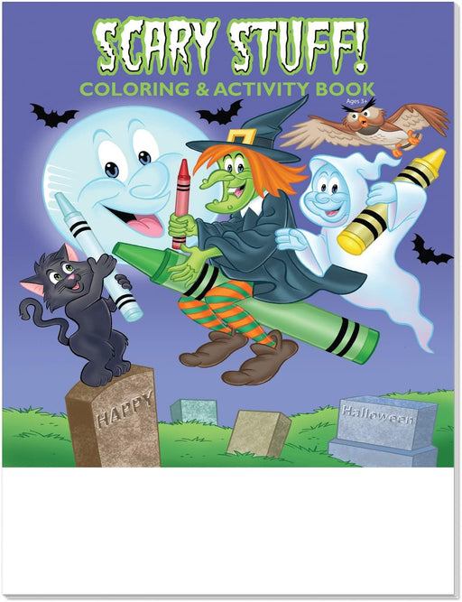 Halloween Coloring Books in Bulk - Add Your Imprint
