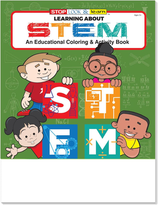 STEM - Custom Coloring & Activity Books in Bulk