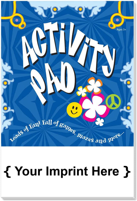 Kids Mini Activity Pads - CUSTOM (500 Pack)