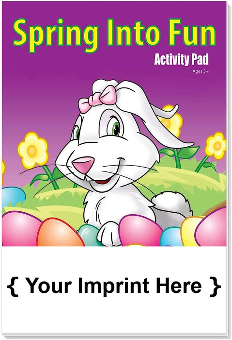 Spring Into Fun - Kid's Mini Activity Pads (500 Pack)