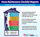 ZoCo - Monthly Home Maintenance Checklist - Custom Magnets for Business