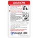 Adult CPR Magnet - 3x5 - (Min Qty 100)