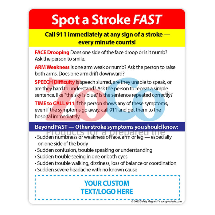 FAST Stroke - Magnets - (Min.Qty 100)