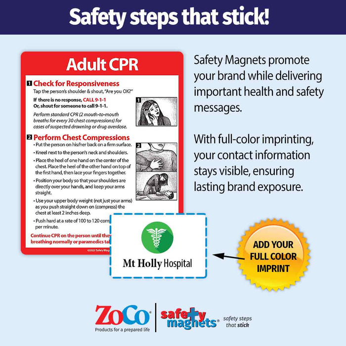 ZoCo - Adult CPR Magnets