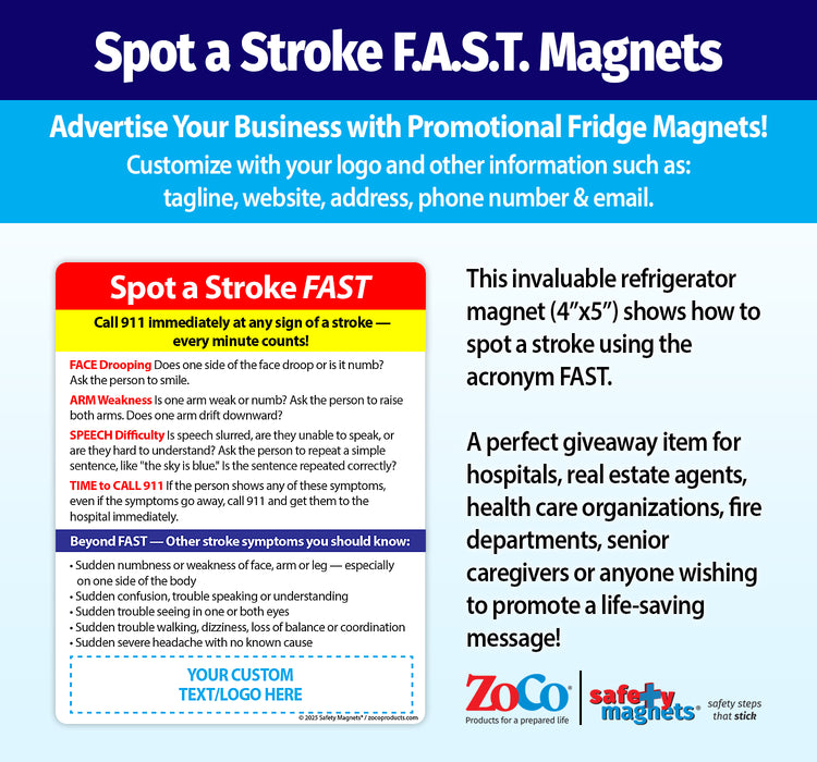 ZoCo - FAST Stroke Custom Safety Magnets