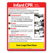 Infant CPR — Custom Safety Magnets — 4 × 5 — Minimum 100
