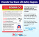 ZoCo - What to Do During a Tornado Safety Magnets